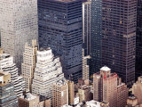 South View of the City from the Top of the Empire State Building
