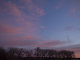 The Sun Sets over Yankton  South Dakota
