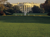 Scenic View of the White House  Washington  DC