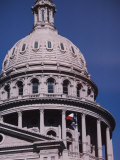 The Domed State Capital Building in Austin  Texas