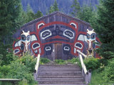 Saxman Totem Park Communal House  Alaska