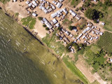 Small Town on the Northern Shore of Lake Victoria  Uganda