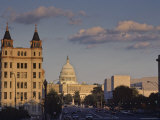 US Capitol Building from Constitution Avenue  Washington  DC
