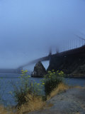 The Golden Gate Bridge in Fog  California