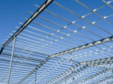Steel Beam Construction Site  Lincoln  Nebraska