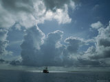 Shrimp Boat Fishes in Four League Bay