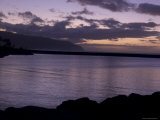The Sun Sets over Waialua Bay  Hawaii
