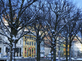 Winter Scene of Nyhavn  Copenhagen  Denmark