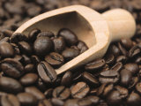 Coffee Beans in a Scoop