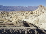 Zabriskie Point from Golden Canyon  Death Valley  California