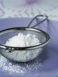 Icing Sugar in a Sieve