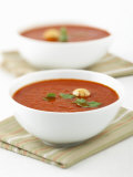Two Bowls of Tomato Soup