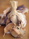 A Dried Garlic Bulb