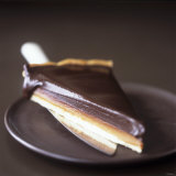 A Piece of Chocolate Caramel Tart
