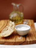 Still Life with Bread  Salt and Olive Oil