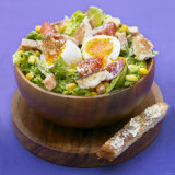 Mixed Salad with Chicken Breast and Egg