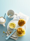 Savoury Carrot Muffins with Horseradish Butter