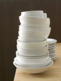 Piles of Crockery