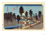 The 53 Stations of the Tokaido  Station 12: Numazu-juku  Shizuoka Prefecture