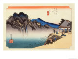 The 53 Stations of the Tokaido  Station 48: Sakanoshita-juku  Mie Prefecture