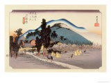 The 53 Stations of the Tokaido  Station 44: Ishiyakushi-juku  Mie Prefecture
