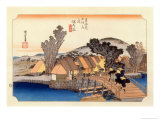 The 53 Stations of the Tokaido  Station 4: Hodogaya-juku  Kanagawa Prefecture