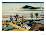 36 Views of Mount Fuji  no 40: Nakahara in the Sagami Province