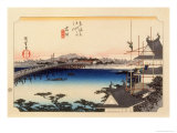 The 53 Stations of the Tokaido  Station 34: Yoshida-juku  Aichi Prefecture