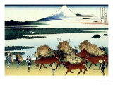 36 Views of Mount Fuji  no 43: Ono Shindon in the Suruga Province