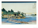 36 Views of Mount Fuji  no 27: Enoshima in the Sagami Province