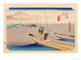 The 53 Stations of the Tokaido  Station 28: Mitsuke-juku  Shizuoka Prefecture