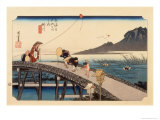 The 53 Stations of the Tokaido  Station 26: Kakegawa-juku  Shizuoka Prefecture