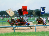 Horse Race in Samurai Armors