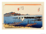 The 53 Stations of the Tokaido  Station 18: Ejiri-juku  Shizuoka Prefecture