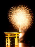 Fireworks at Miyajima