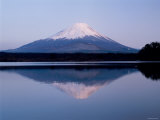 Mt Fuji Reflected in the Lake Shoji