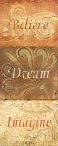 Believe  Dream  Imagine