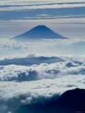 Mt Fuji Over the Clouds