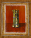 Asparagus on Orange