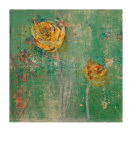 Green Floral I