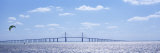 Sunshine Skyway Bridge  Tampa Bay  Florida  USA