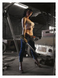 Garage Pin-Up Girl