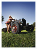 Hot Rod Pin-Up Girl