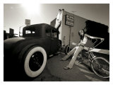 Hot Rod Pin-Up Girl