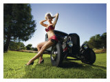 Hot Rod Pin-Up Girl