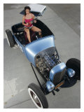 Hot Rod Pin-Up Girl