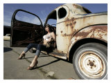 Hot Rod Pin-Up Girl