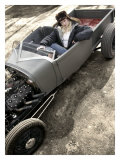 Hot Rod Pin-Up Girl