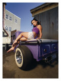 Hot Rod Pin-Up Girl