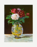 Vase with Peonies